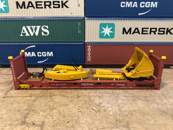 Triton 40' 9'6 Flat Rack