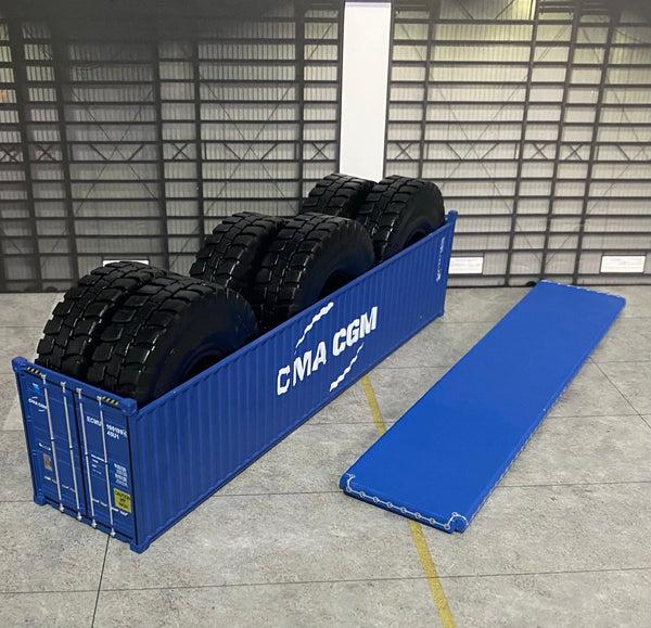 CMACGM 40' 9'6 Open top Container